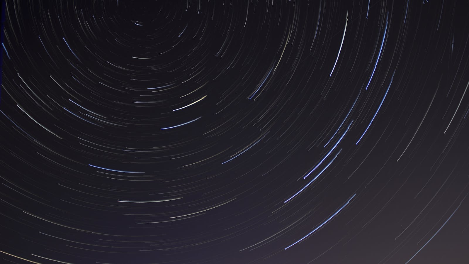 Céu estrelado representando estrelas do GitHub